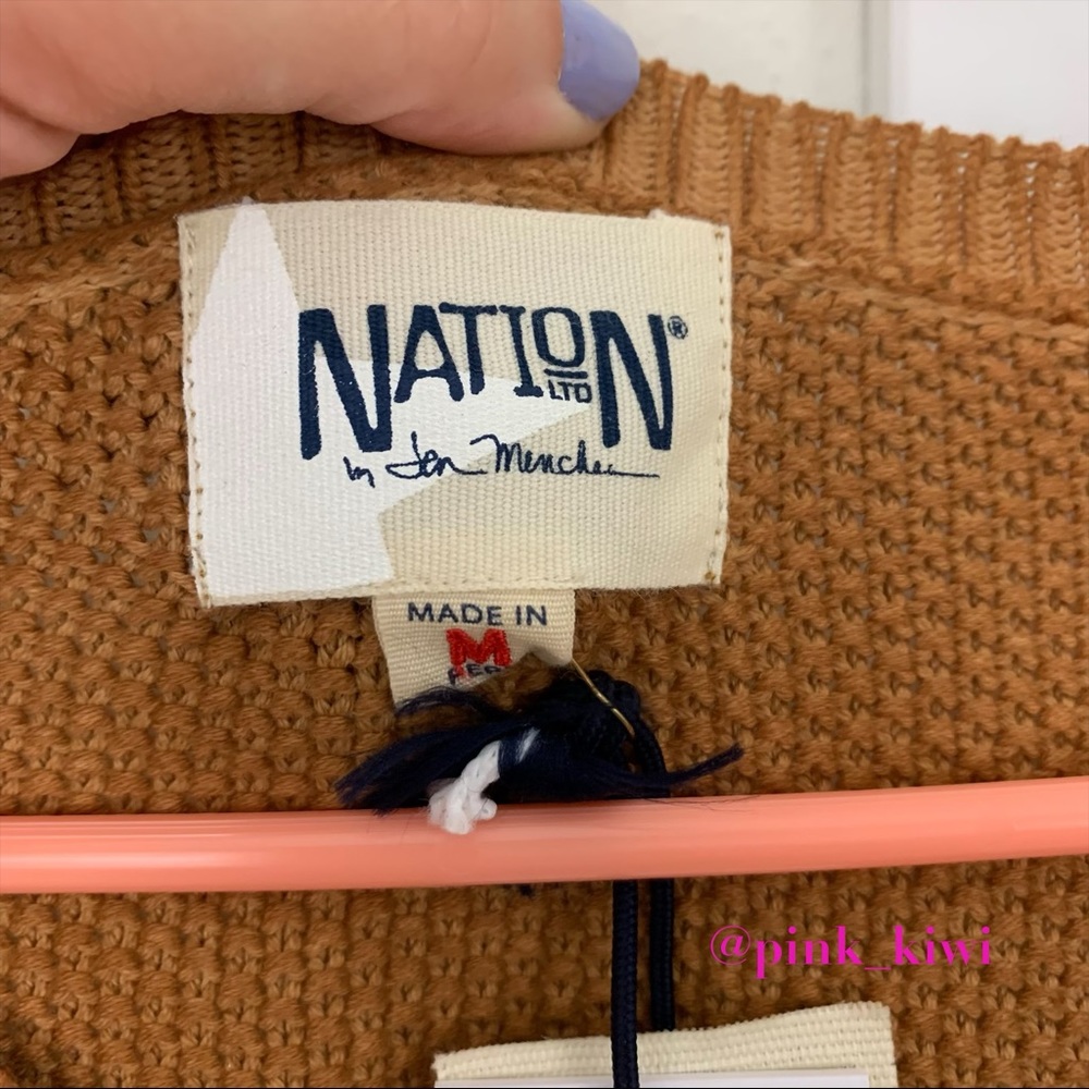 Nation LTD Park Slope V-Neck Sweater - Picture 10 of 12